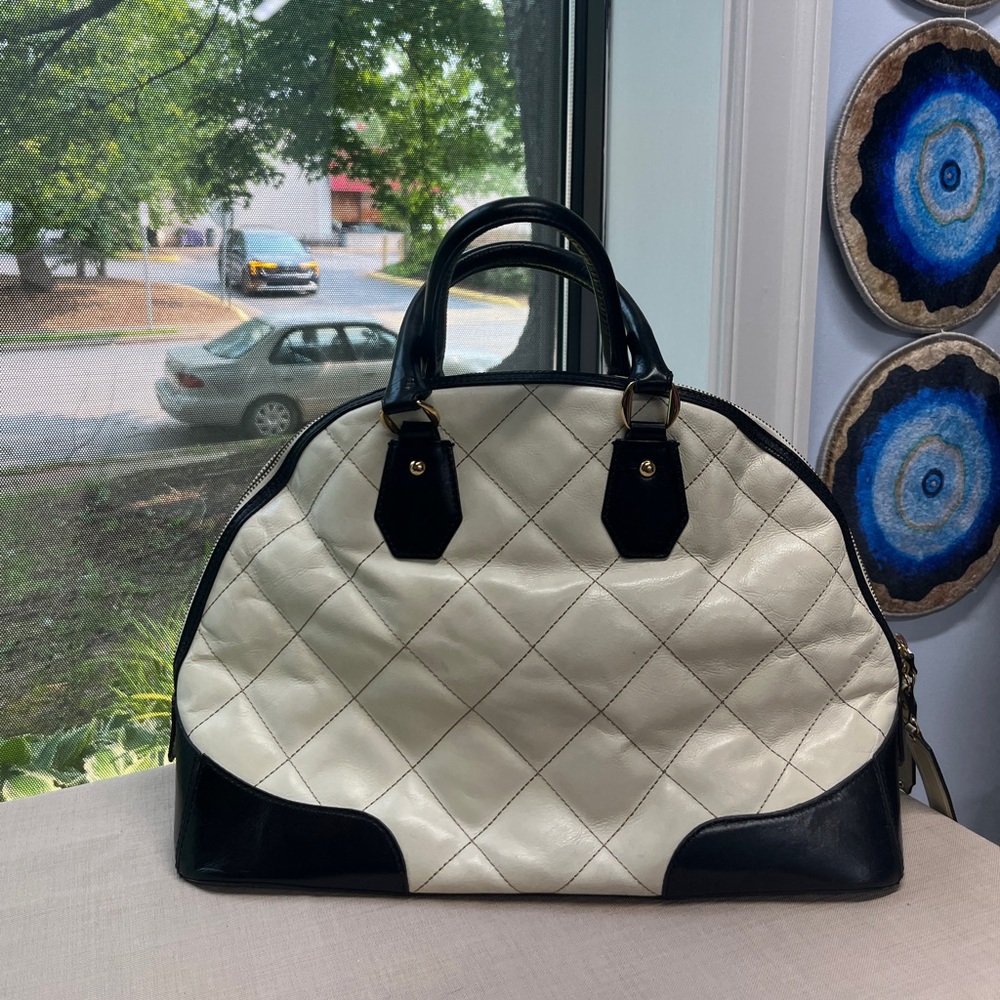 Carlisle Blue and Black Handbag